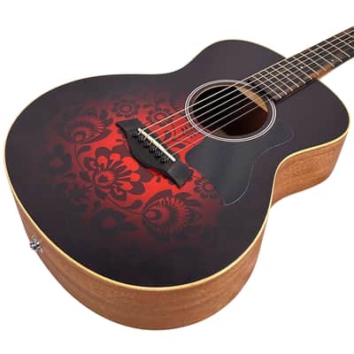 Taylor GS Mini-e Special Edition Layered Sapele Acoustic-Electric Victorian Burst - 5364 image 9