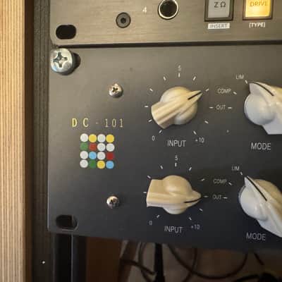 AudioScape Engineering Co. DC-101 D-COMP 2-Channel Limiter / Compressor 2018 - 2021 - Green image 4