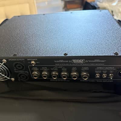 Mesa Boogie Subway D-800 800-Watt Bass Amp Head 2015 - Present - Black image 5