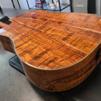 Taylor K-10-L7 Limited Edition Presentation Series Hawaiian Flame Koa American Custom Shop Masterbuilt USA Vine Inlay K10 Master Built CASE QUEEN TIME CAPSULE RARE! image 18