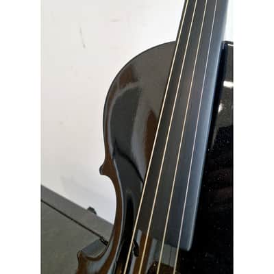 Black Student Violin with Case - String Instruments - Black - Excellent w/ Hard Case image 12