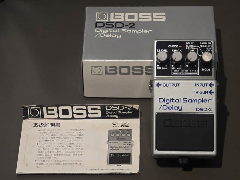 Boss DSD-2 Digital Sampler/Delay (First Year) April 1985 Box & Manual image 1