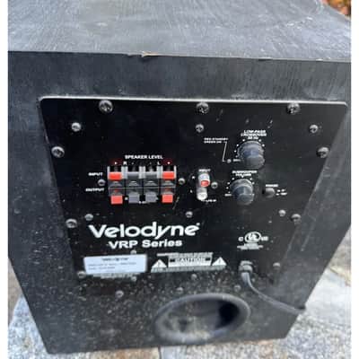 Velodyne VRP-10 10" Powered Subwoofer 115W RMS 170W Peak Home Theater Black TESTED image 6