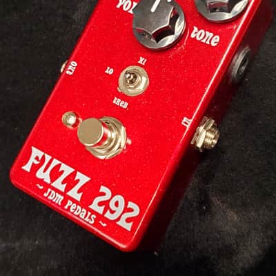 JDM Pedals Fuzz 292 | 3-knob / Side Jacks | Vintage BC183 Silicon Fuzzface / Colorsound 1-knob Style image 2