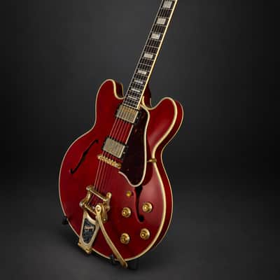 Gibson ES-355 VOS mit Bigsby, HB051M 2010 - Antique Faded Cherry image 2