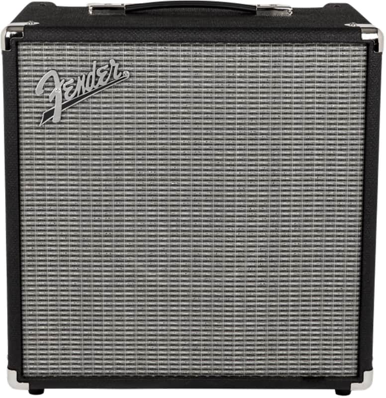 Fender Rumble 40 (V3), 120V, Black/Silver Bass Amplifier image 1