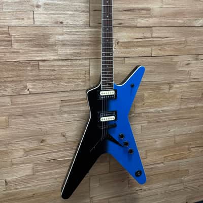 Dean ML 79 BBF Electric Guitar - Black to Blue Fade- New! image 2