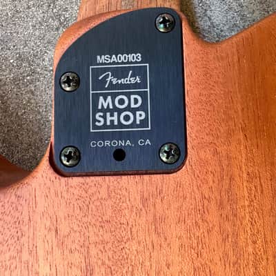 Fender American Acoustasonic Telecaster Mod Shop Orange w/ Gig Bag image 8