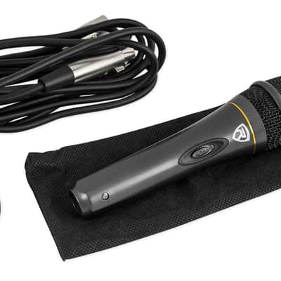 Rockville RMP-XLR Dynamic Cardioid Professional Microphone W/10' XLR Cable + Clip image 1