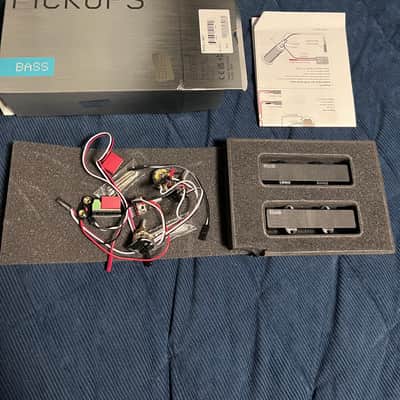 EMG J/SET-B Active J Bass Set 2010s - Black image 2