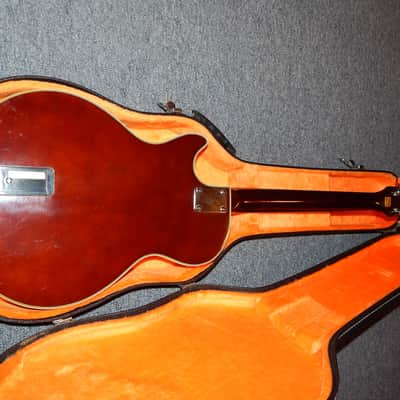 Univox Kay Effector 70's Sears Catalog Les Paul Electric Guitar With Original Hard Case image 6