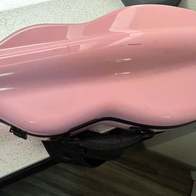 Glasser Carbon Composite 4/4 violin outfit Pink great shape image 13
