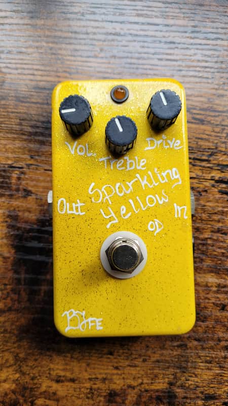 BJFE Sparkling Yellow Overdrive Serial No. 1 - Sparkling Yellow image 1