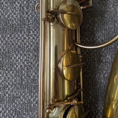 Buffet Crampon Cie Evette & Schaeffer 1927 - Vintage Lacquer Bari Sax Paris France Baritone Saxophone image 6
