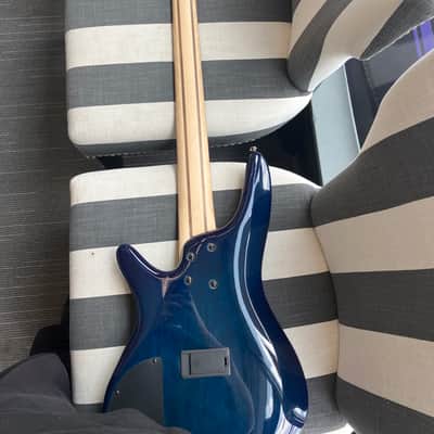 Ibanez SR405EQM-SLG Soundgear Standard 5-String Bass 2016 - 2020 - Surreal Blue Burst image 2