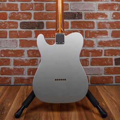 Fender Custom Shop 1960 Roasted Telecaster Journeyman Relic Inca Silver 2026 w/OHSC image 8