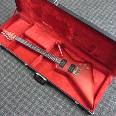 1984 Aria Pro II MIJ ZZ Custom Metallic Red! w/OHSC image 9