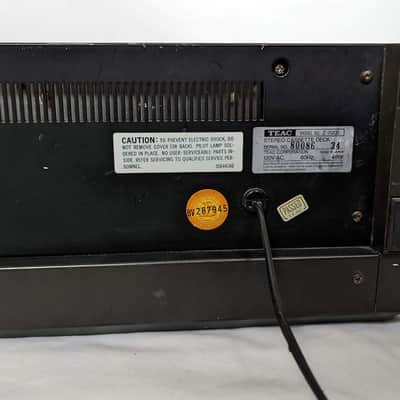 Rare TEAC Z-7000 Master Cassette Deck image 14