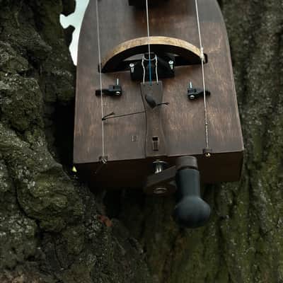 Hurdy-Gurdy - 19 keys - 3 string - Hurdy Gurdy Musical Instrument Lyre image 4