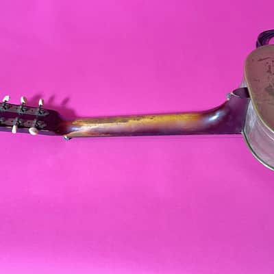 1936 Dobro M-32 Gold Roundneck fiddle edge resonator image 14