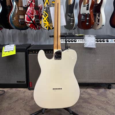 Fender Deluxe Nashville Telecaster with Maple Fretboard - White Blonde image 7