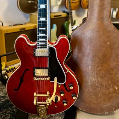 1960 Gibson ES-355TDSV Cherry — Gibson Certified Vintage — Original PAFs — Collector Grade image 3