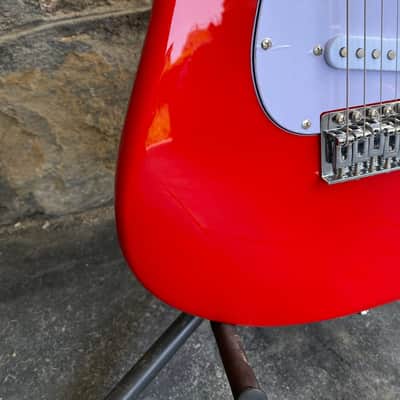 Vision Stratocaster ST5 Electric Guitar Starter Kit - Red - NEW image 6
