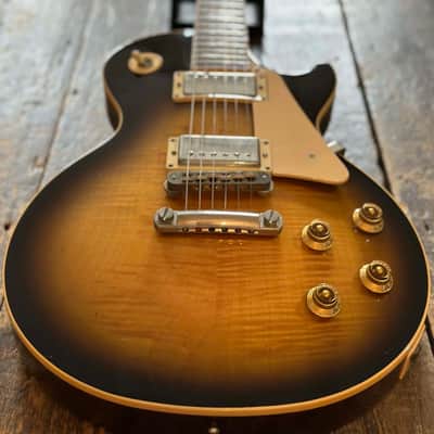 Gibson 2005 Les Paul Standard Tobacco Burst Yamano Export Non-Chambered w/ Docs & OHSC image 6