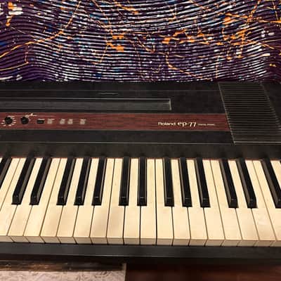 Roland EP-77 - Black - Vintage Digital Piano - Excellent image 3