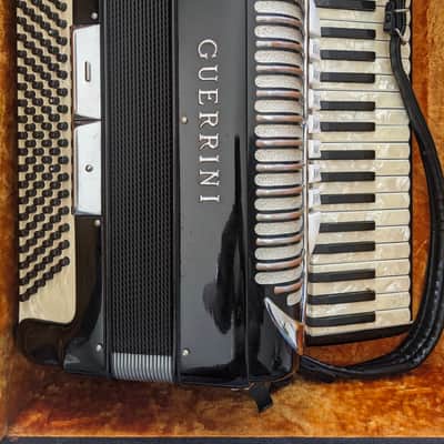 Guerrini 48 Bass black overhauled used | Reverb Canada