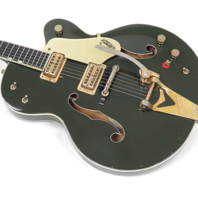1963 Gretsch Country Club - Rare Cadillac Green Finish - Thin Body - Original Case image 6