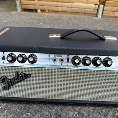 Fender Bassman 100 silverface ca. 1970 - silber / schwarz image 4