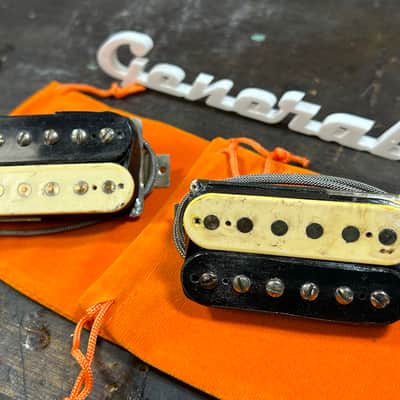 General Vintage Tone 1959 PAF Humbucker set Butyrate Zebra les Paul holy grail hand wound Dirty aged image 7