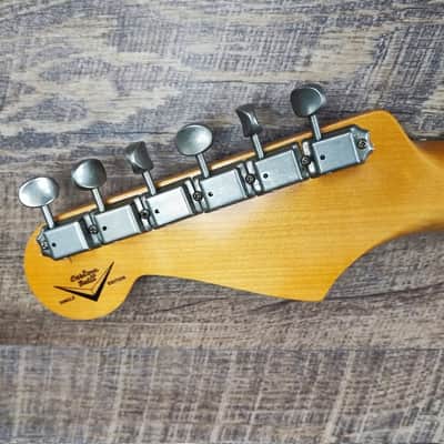 MyDream Partcaster Custom Built - Relic Sonic Blue JM Big Dipper image 9