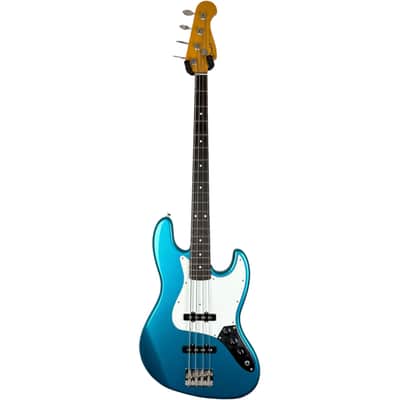 CoolZ Japan Fujigen JazzBass 2018 - Metallic Blue image 3