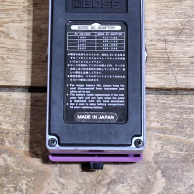Boss BF-2 Flanger (Black Label) 1980 - 1984 - Purple image 4