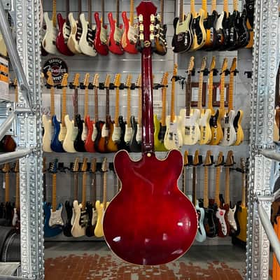 Epiphone   Riviera P 93 Wine Red image 6