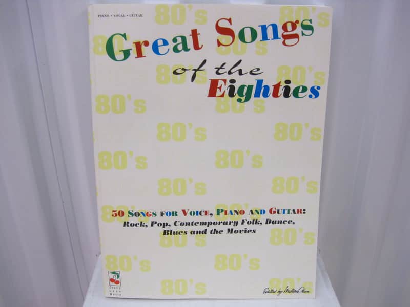 Great Songs of the Eighties 80s Piano Vocal Guitar Sheet Music Song Book 1980s image 1