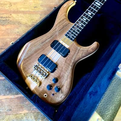 Alembic Elan IV bass guitar c 1992 Natural original vintage USA 4 image 4