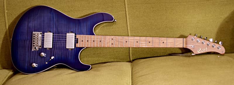 Cort G290 FAT II 2023 - Bright Blue Burst image 1