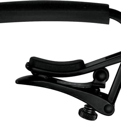 Shubb C3K Capo Noir 12 String Guitar Capo, Black Chrome image 2