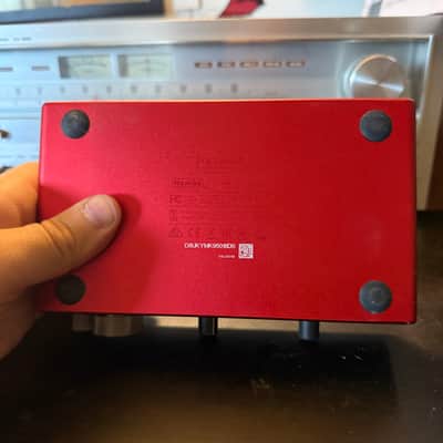 Focusrite Scarlett 4i4 4th Gen USB Audio Interface 2023 - Present - Red image 6
