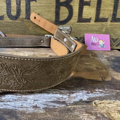 Blue Bell Straps 1967 MONTEREY MID BROWN OILED  LIMITED EDITION Exclusive at Al’s Music Factory image 4