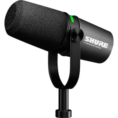 Shure MV7i Black Smart Microphone & Interface image 1