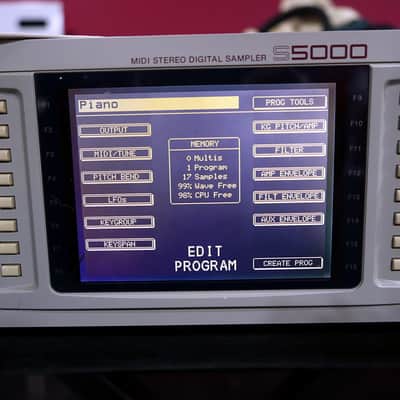 Akai S5000 Stereo Digital Sampler 256mb image 11