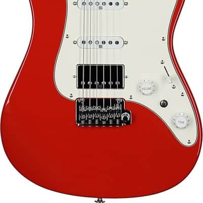 Ibanez AZ2204N WVR Prestige Electric Guitar. Vermilion Red with Case image 1