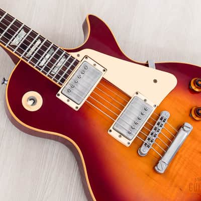 1981 Gibson Heritage Series Standard-80 Les Paul Cherry Sunburst, 100% Original w/ Tim Shaw PAFs, Case image 7