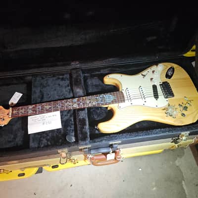 Ornate inlays  guitar, ash body Import image 1
