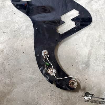 Matsumoku Lawsuit Era MIJ Precision Bass Pickguard w/ Vintage Components (1970s, Black) image 12