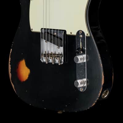 Fender Custom Shop Empire 67 Telecaster Relic - Aged Black/3-Color Sunburst  #43220 image 7
